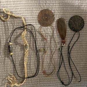 Vintage 90s hippy boho chic jewelry lot